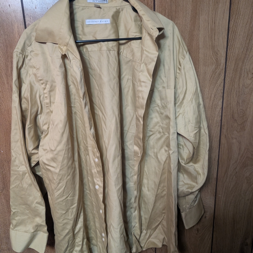 Men's Gold Geoffrey Beene Jacket
